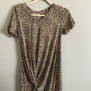 Cheetah Mini Dress